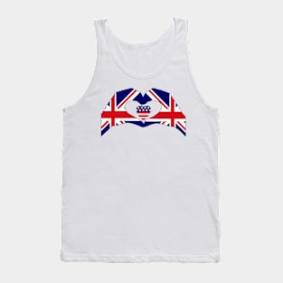 We Heart UK & USA Patriot Flag Series Tank Top